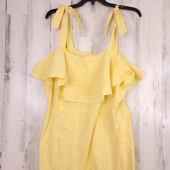 A New Day Sleeveless Pullover Seersucker Dress XL - Picture 4 of 7